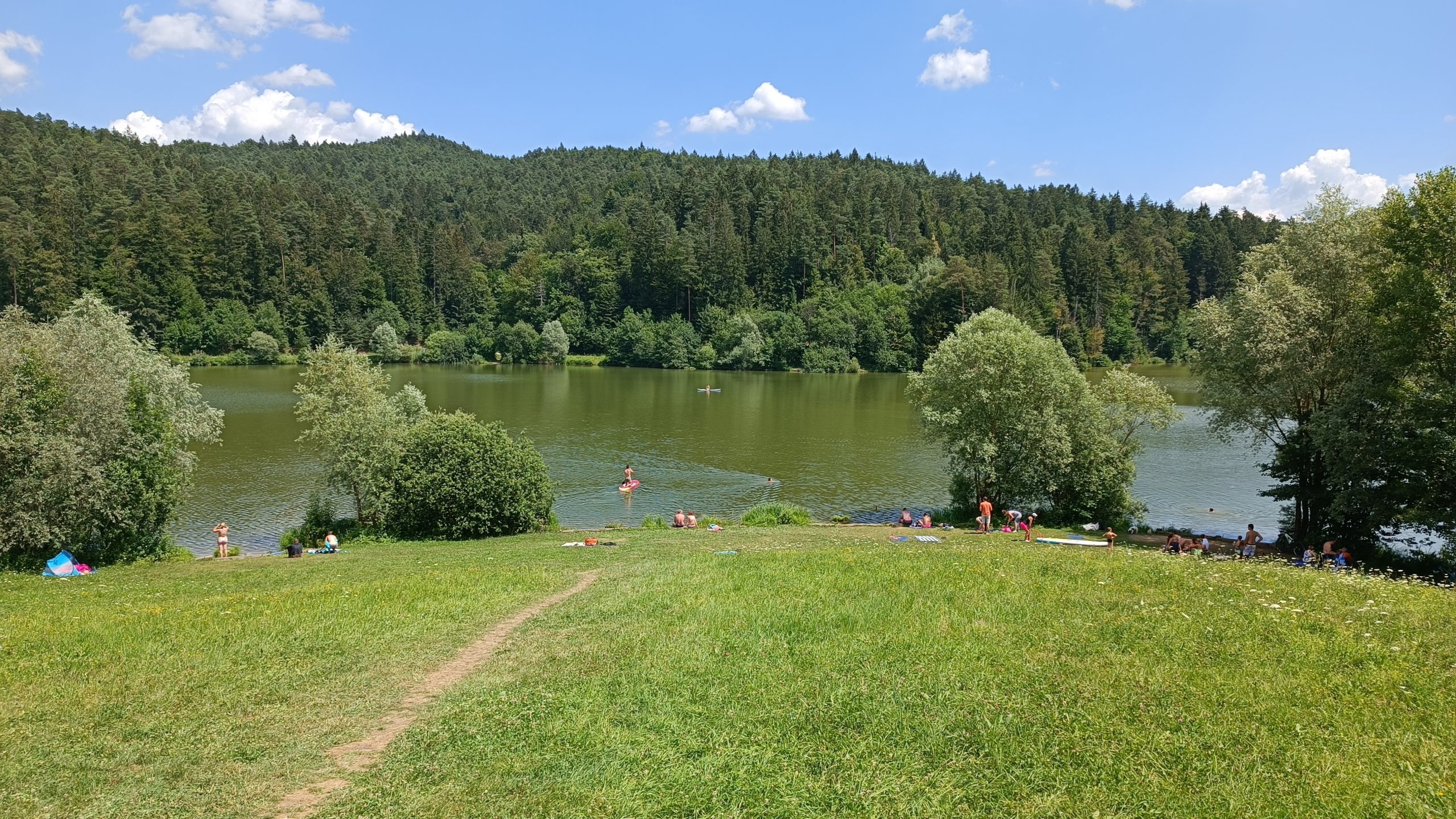 Gradiško jezero, izlet v okolici Ljubljane