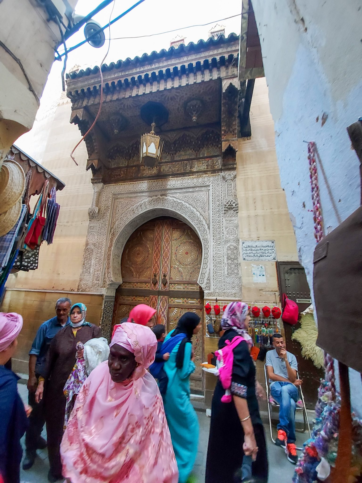Feška medina, Fes, Morocco, mošeja Idris
