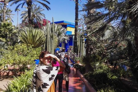 Jardin Marolle, Yves Saint Laurent, dvorec, Maroko, Marrakech