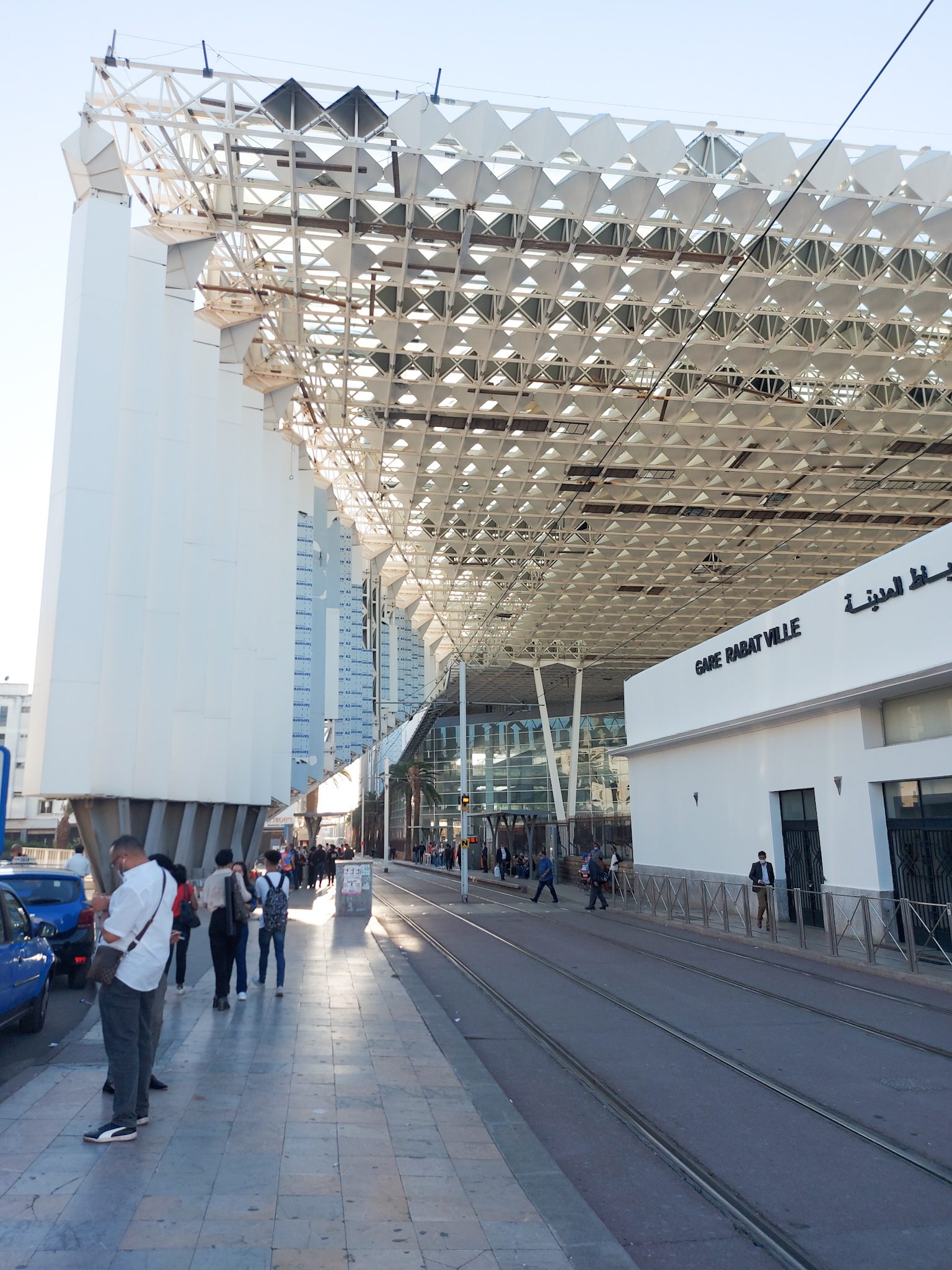 Rabat train station železniška postaja Maroko