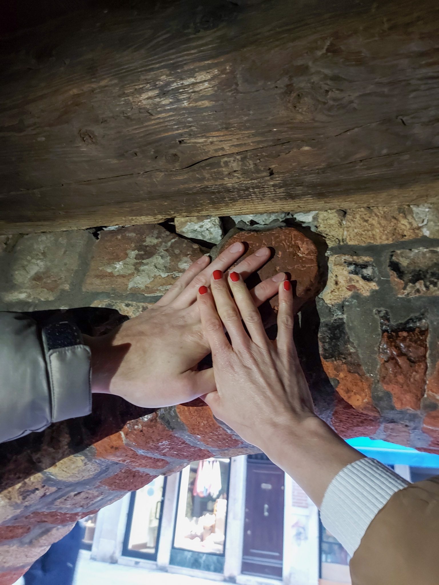 Rdeče srce Benetke Sortoportego dei Preti