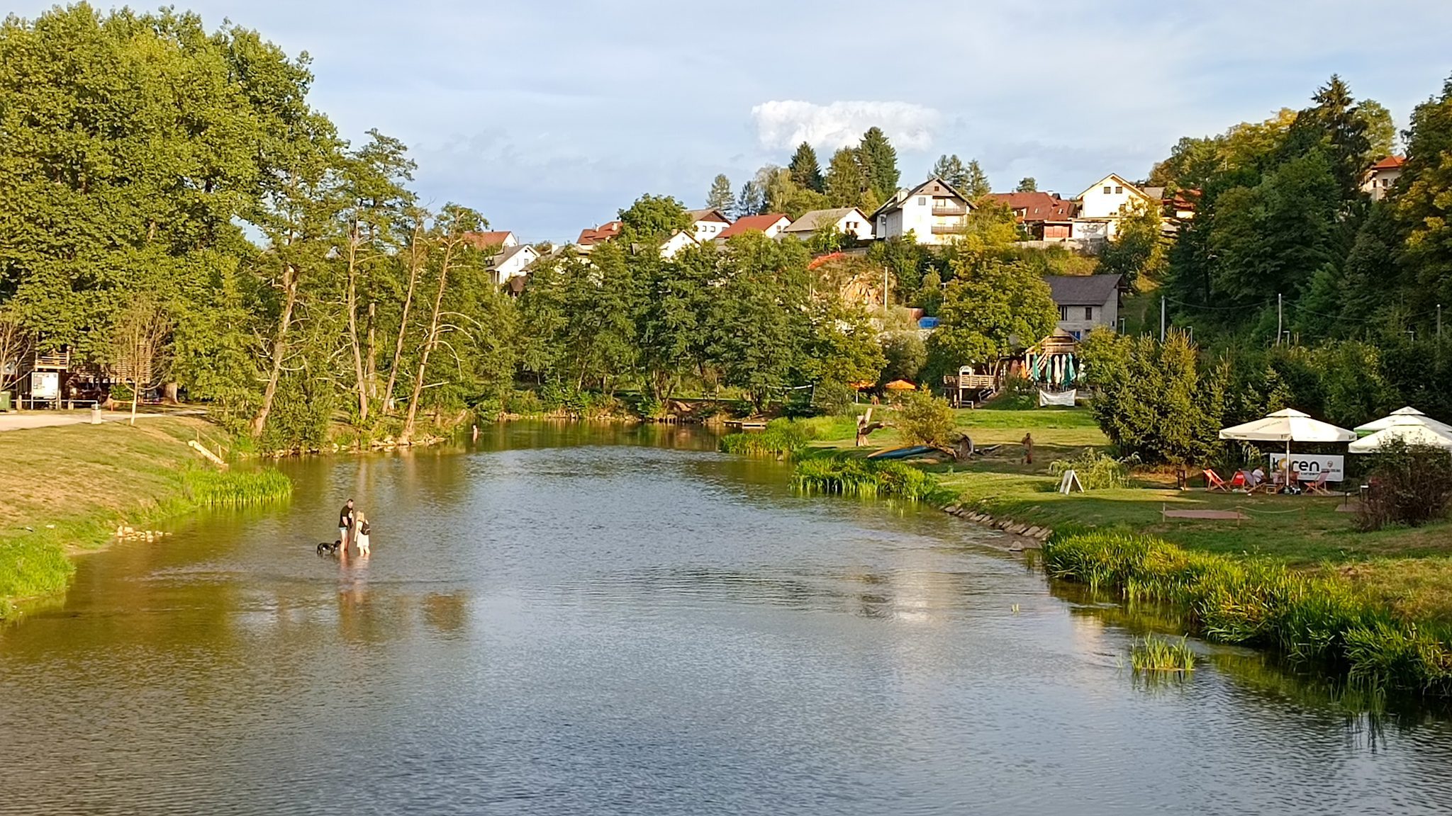 Kopanje v Krki_Žužemberk