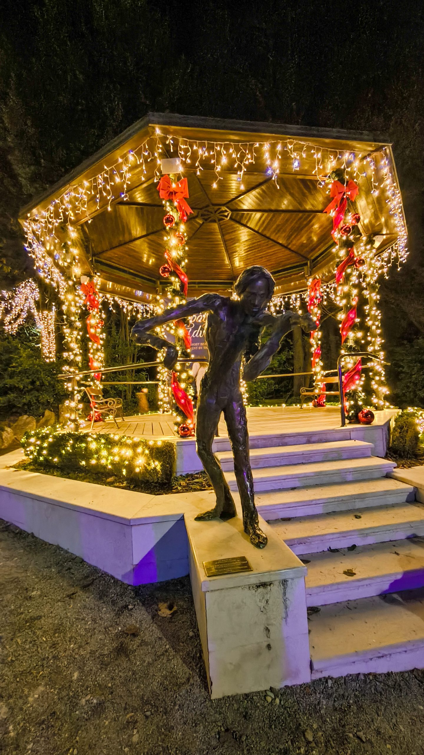 Advent v Opatiji paviljon