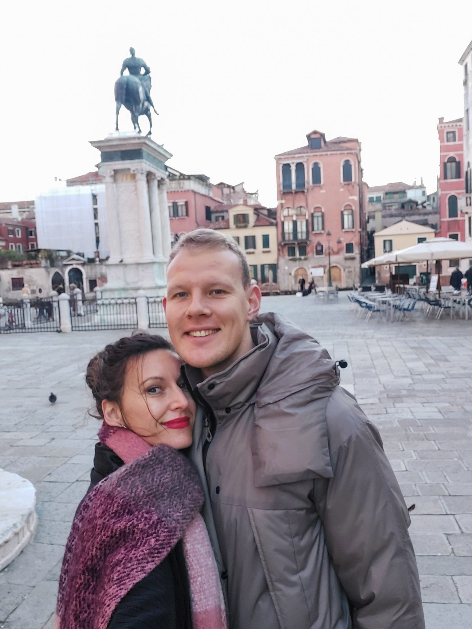 Sanja Macur in Mark Berlič Benetke