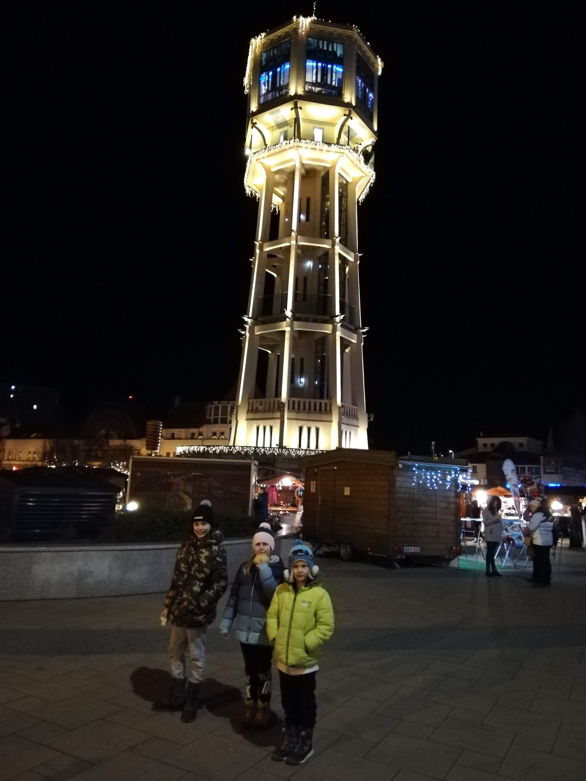 Vrteča restavracija v stolpu Siofok