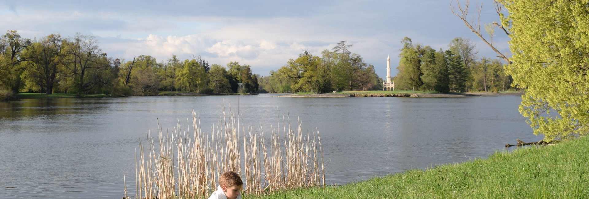 Lednice Češka Moravska park minaret