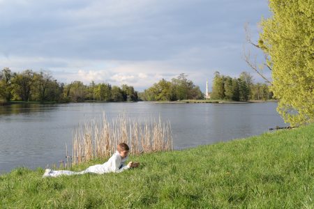 Lednice Češka Moravska park minaret