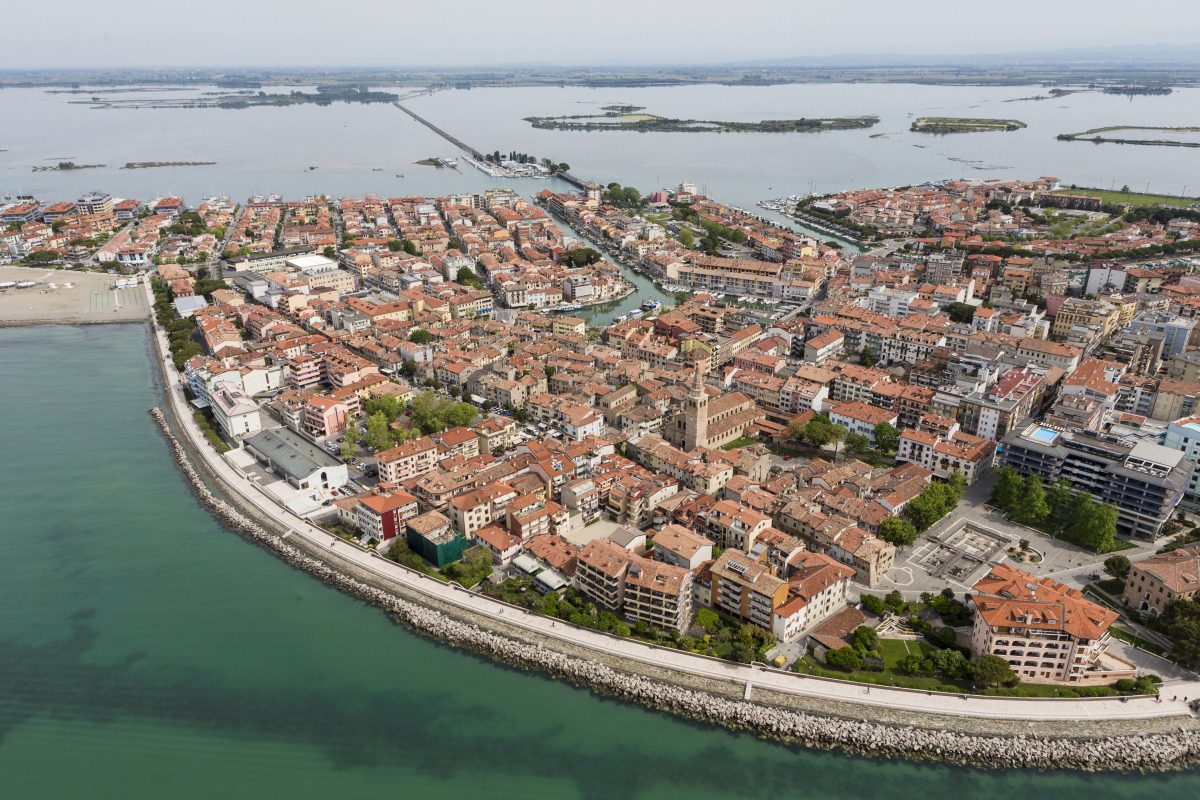 grado, gradež panorama
