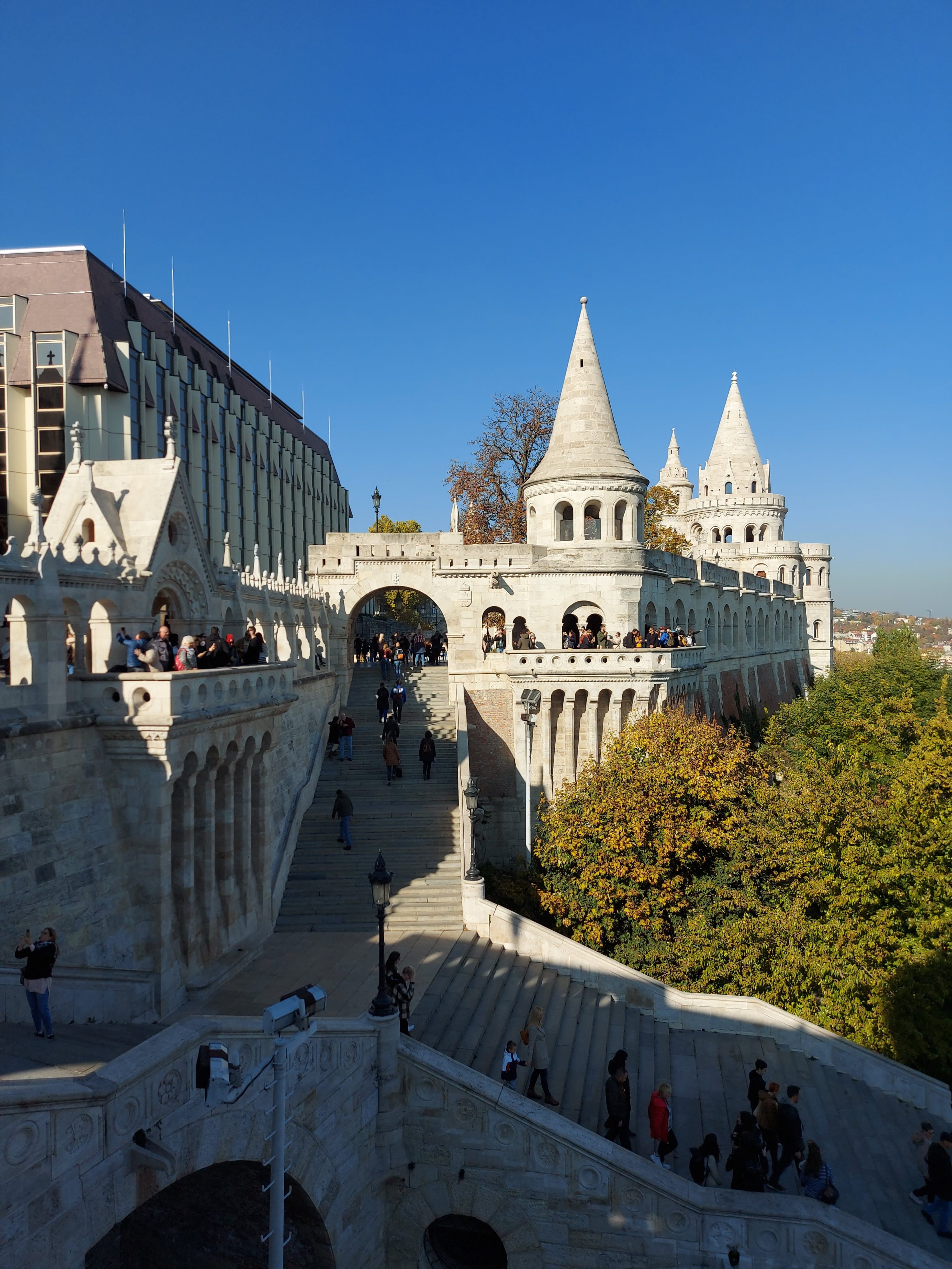 Budimpešta Ribiška trdnjava znamenitosti