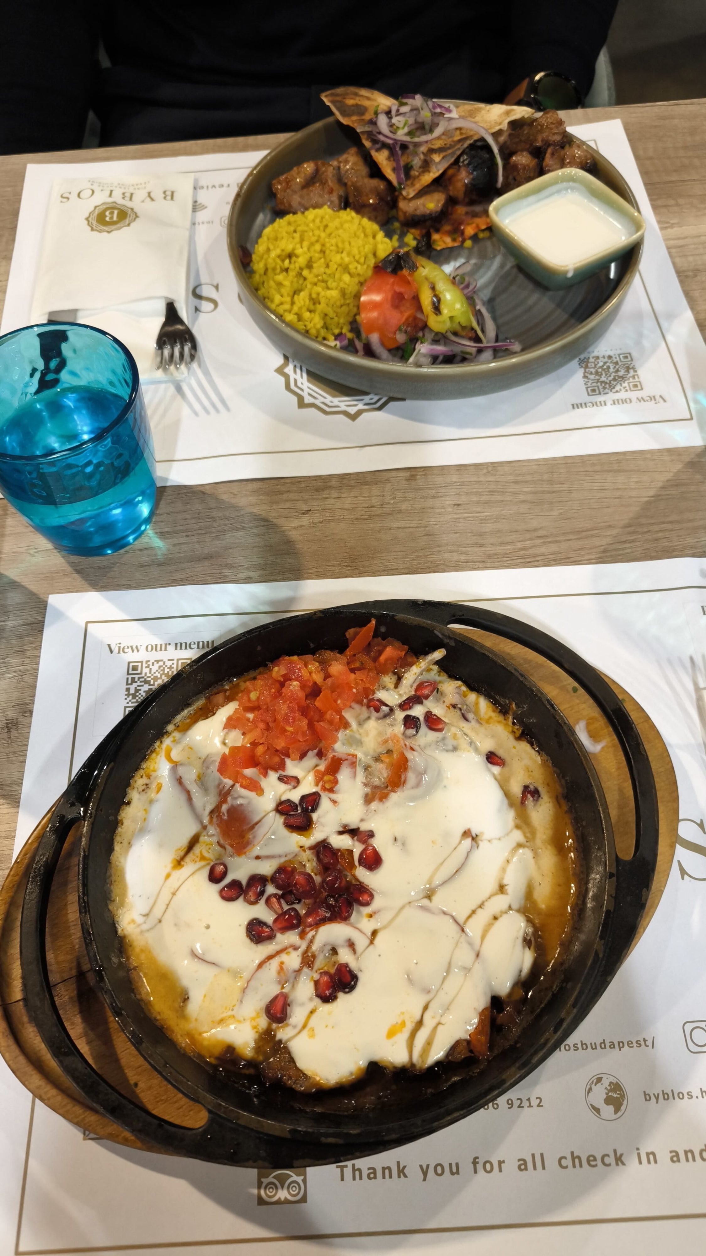 Byblos Budimpešta restavracija libanonska