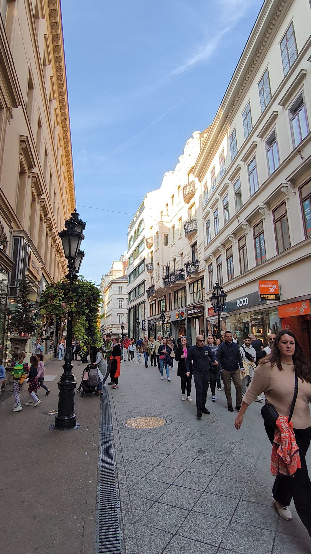 Vaci Utca Budimpešta