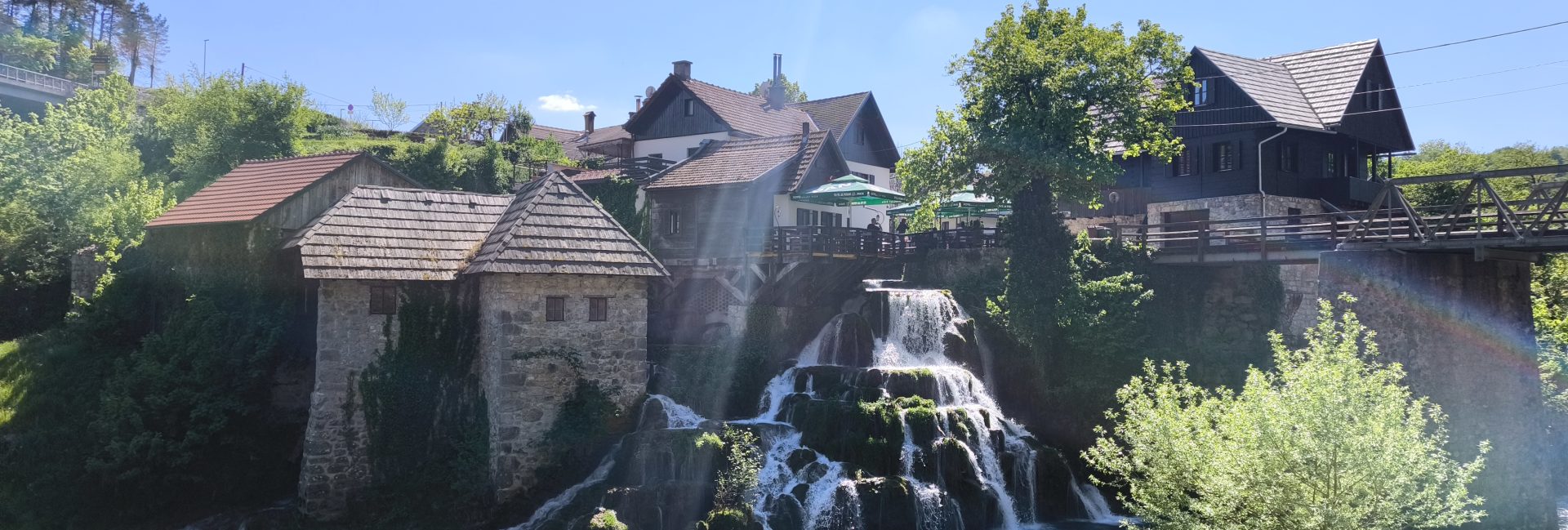 Most čez Korano, rastoke, Plitviška jezera