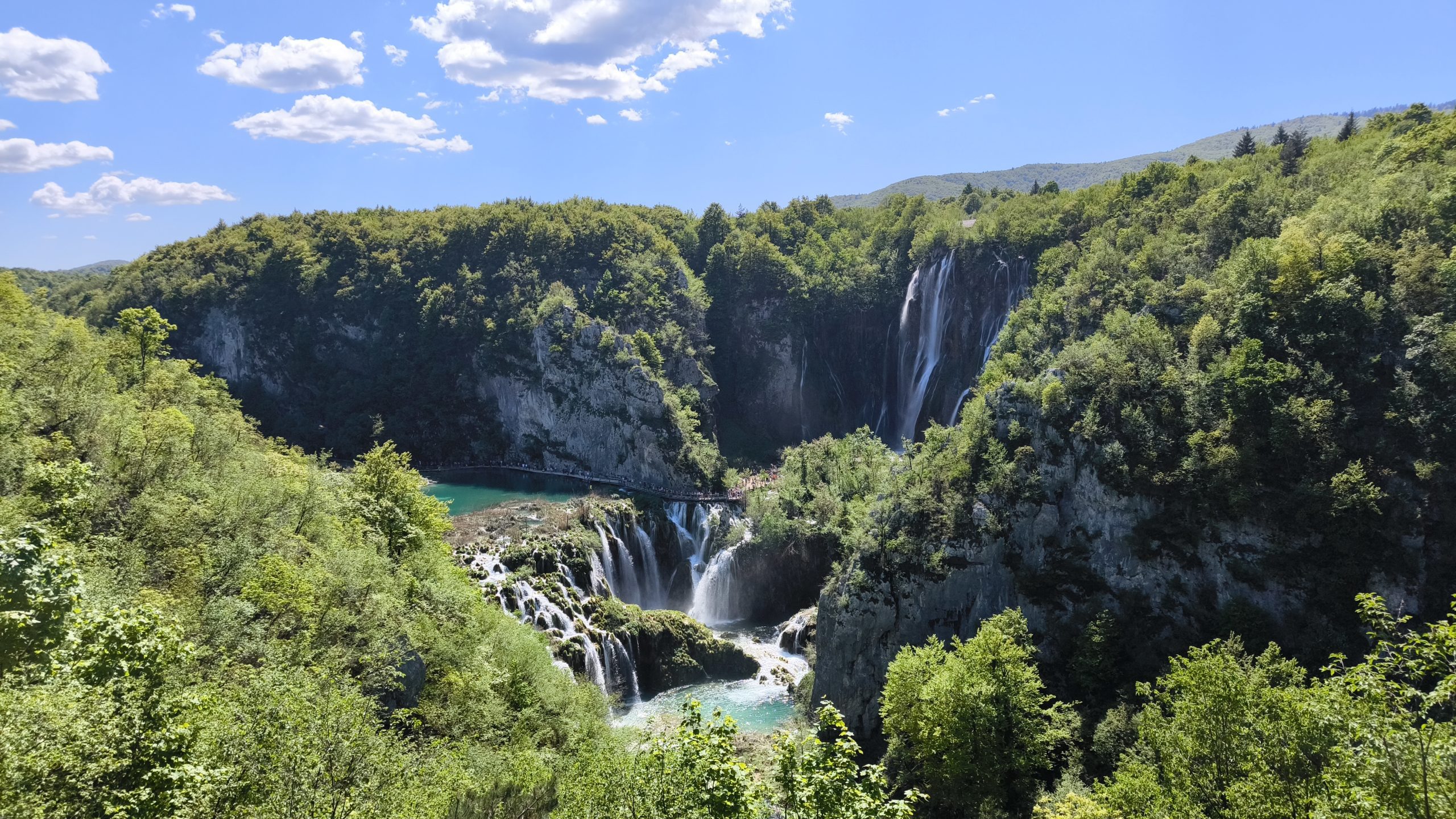 PLitviška jezera Veliki slap
