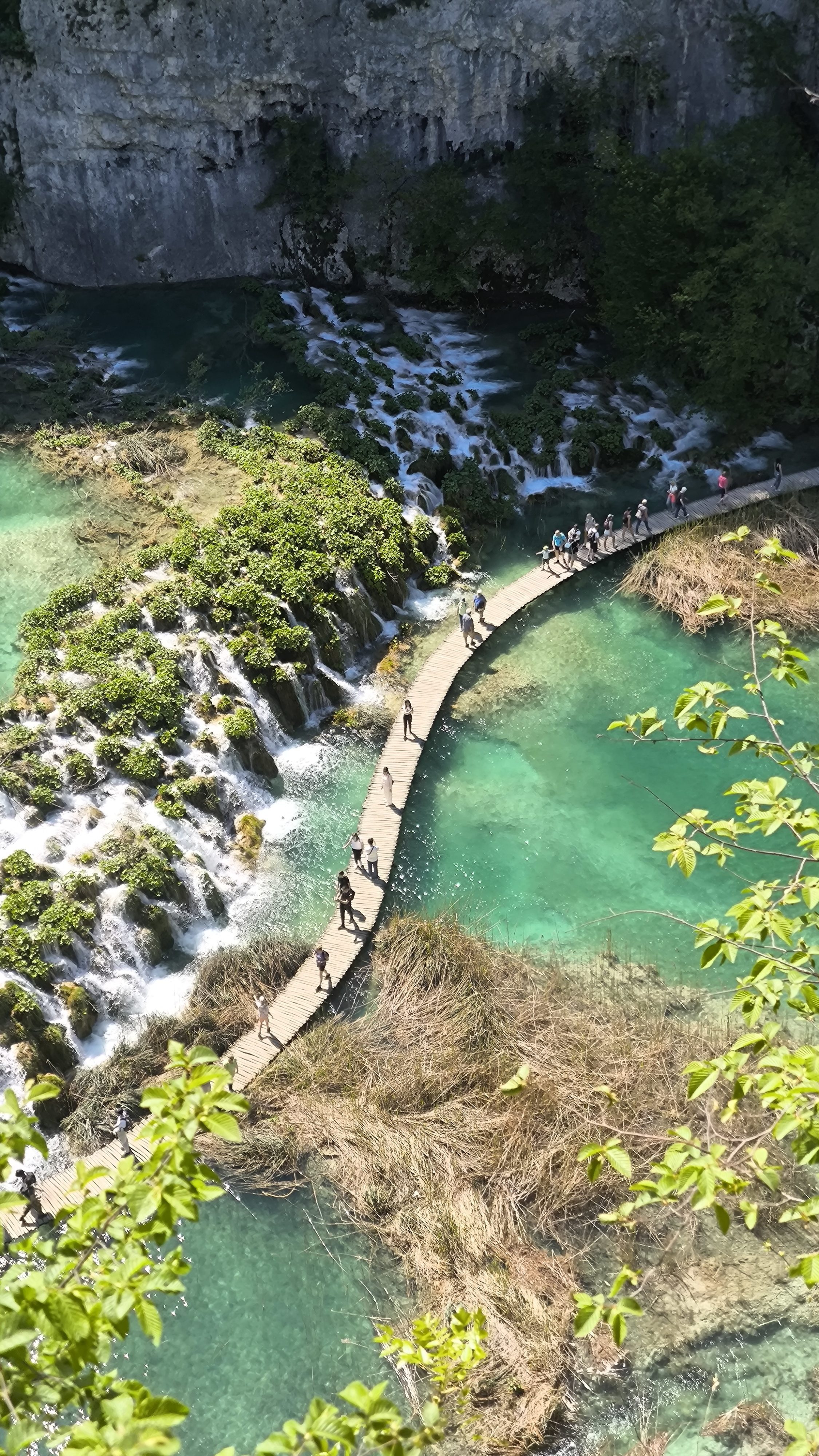 PLitviška jezera Veliki slap