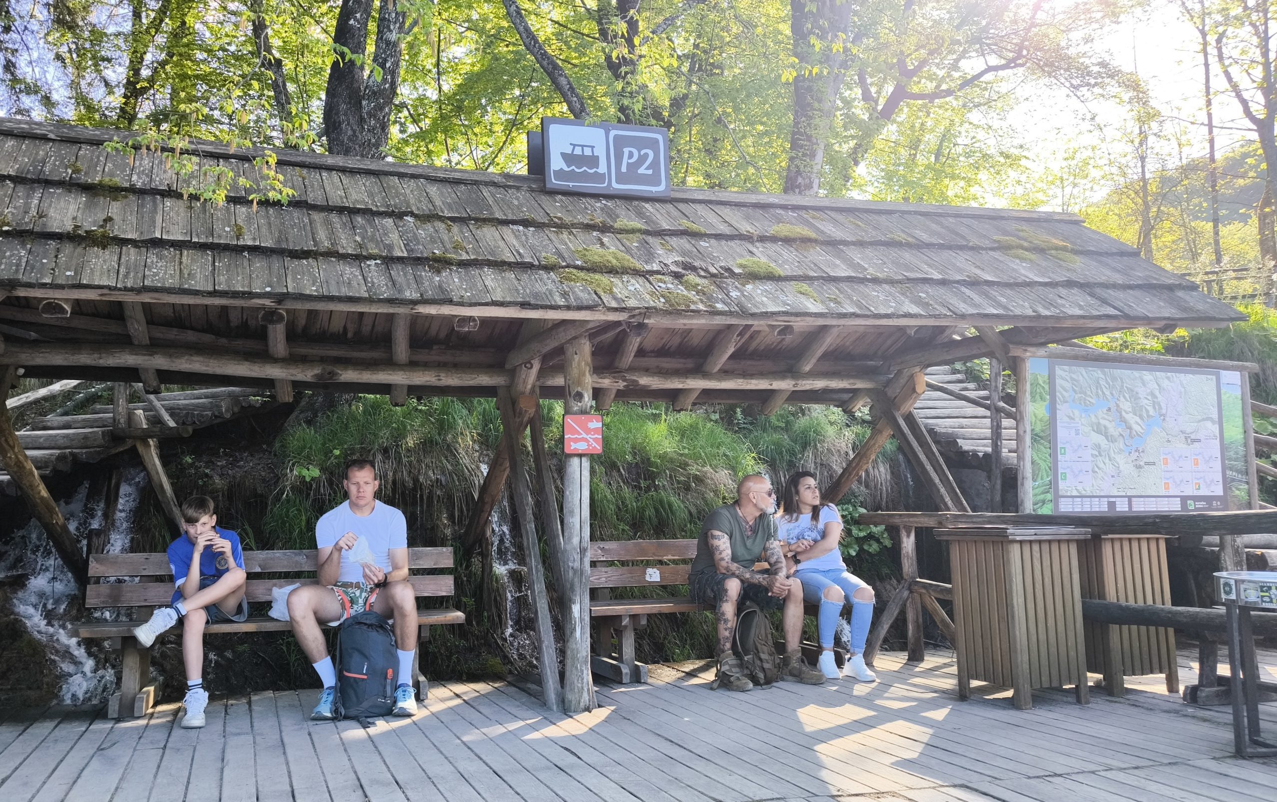 Postaja za ladjo P2 Plitviška jezera