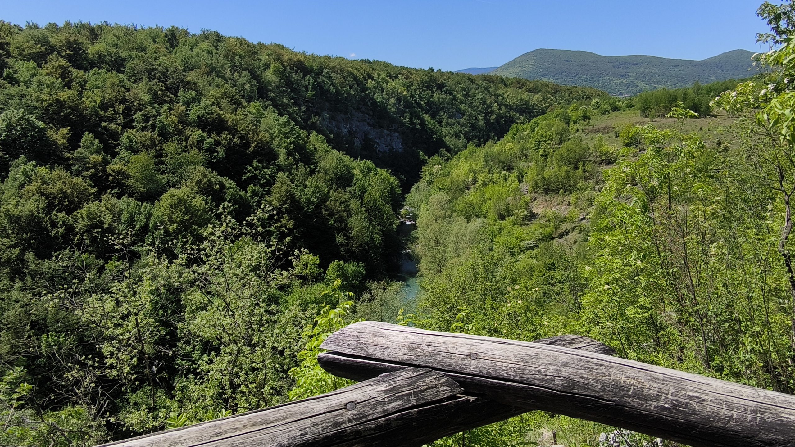 Razgledna točka na Korano Stari grad Drežnik