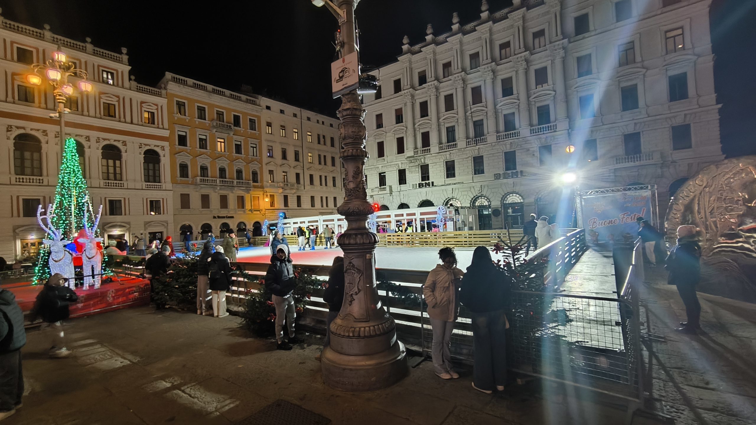 Advent v Trstu, drsališče