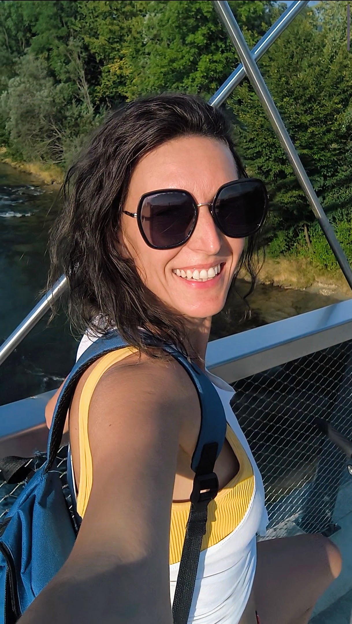 Sanja Macur kolesarski izlet do Medvod