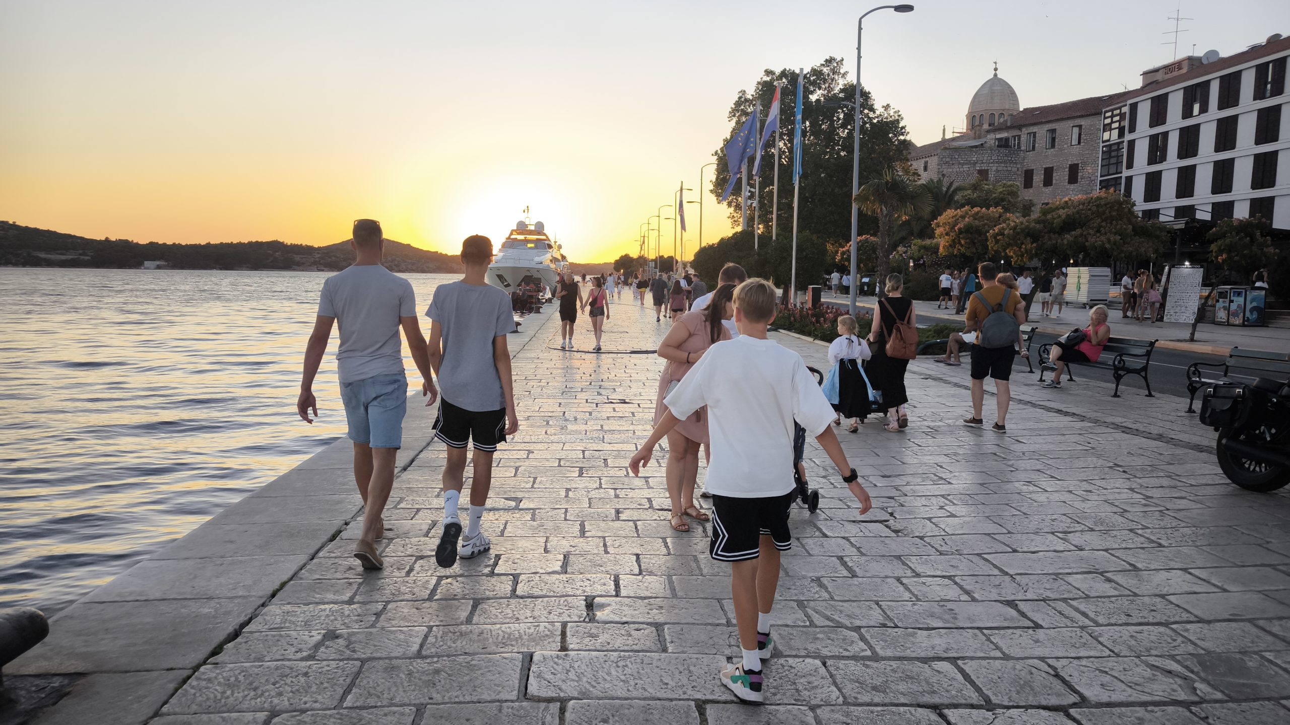 Šibenik Promenada riva