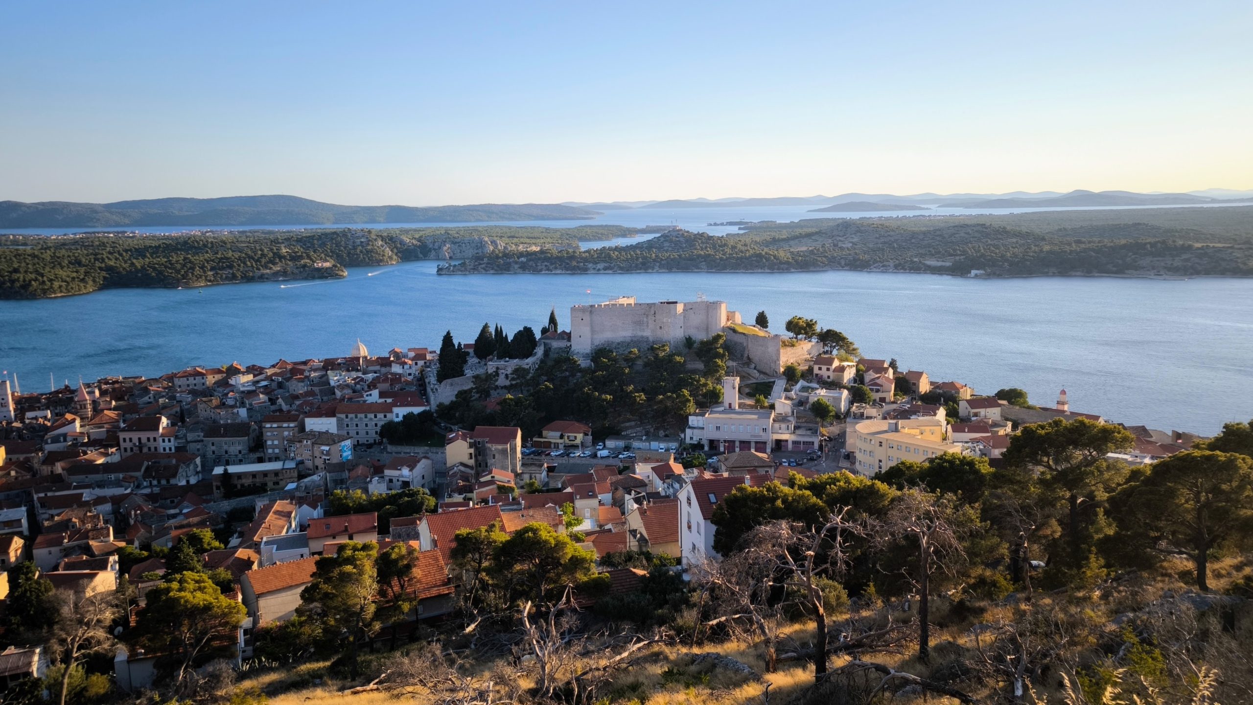 Šibenik pogled s trdnjave sv. Ivana